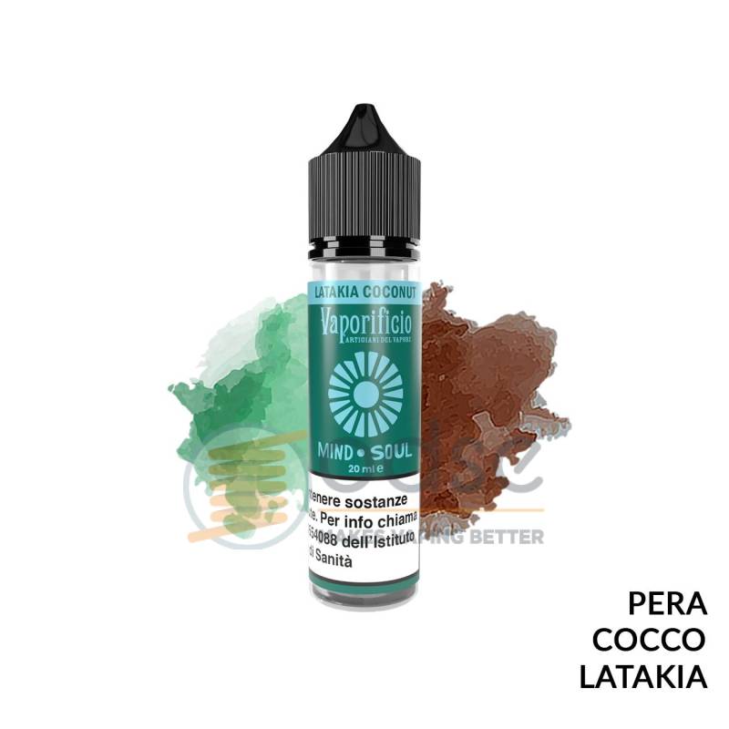 LATAKIA COCONUT PREMIX MIND SOUL VAPORIFICIO - Mix 'n vape
