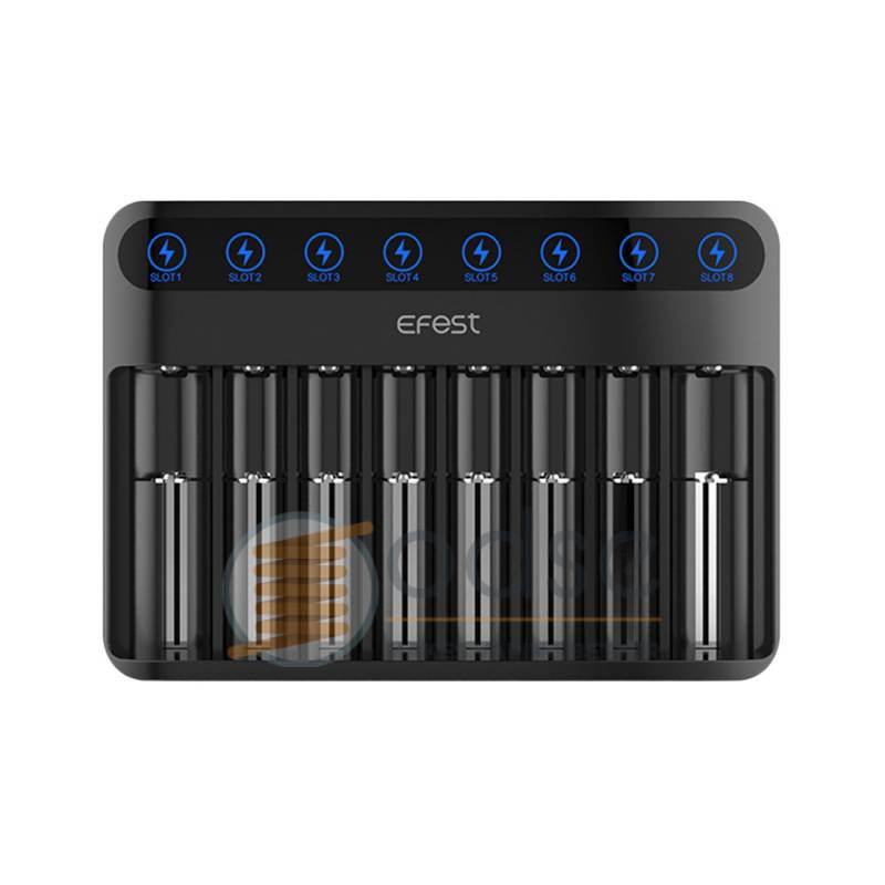 LUSH Q8 CARICABATTERIE EFEST - CHARGER LUSH Q8 CARICABATTERIE EFEST - CHARGER