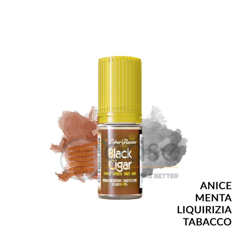 BLACK CIGAR AROMA CYBER FLAVOUR - Tabaccosi