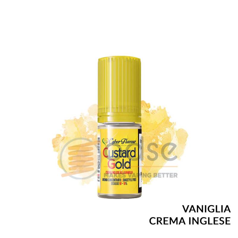CUSTARD GOLD AROMA CYBER FLAVOUR - Cremosi