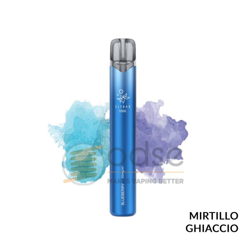 BLUEBERRY POD USA E GETTA ELFBAR EB1000 - Pod usa e getta