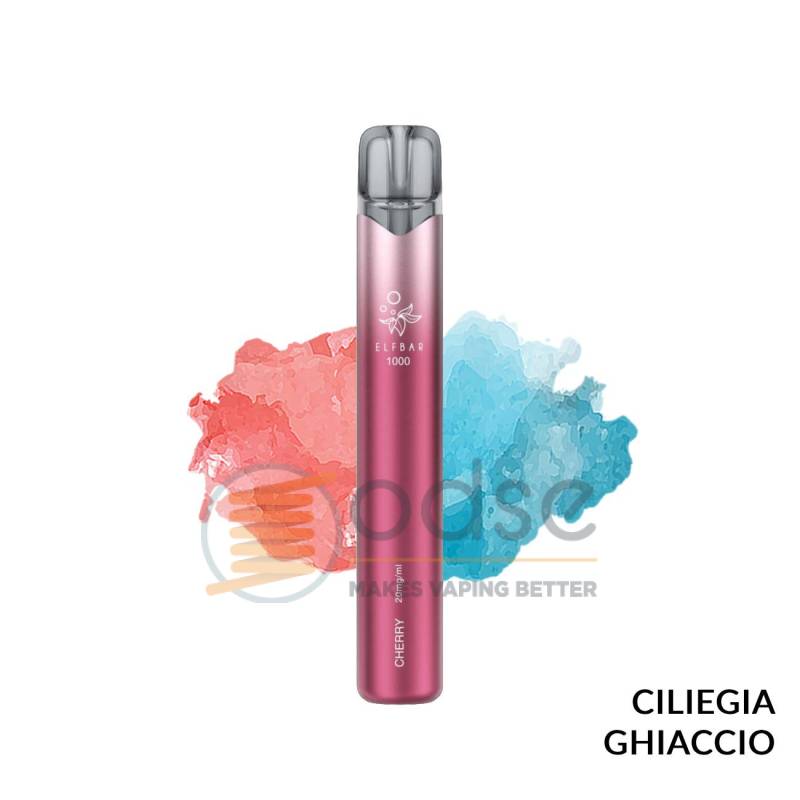 CHERRY POD USA E GETTA ELFBAR EB1000 - Pod usa e getta