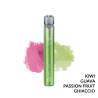 KIWI PASSION FRUIT GUAVA POD USA E GETTA ELFBAR EB1000 - Pod usa e getta