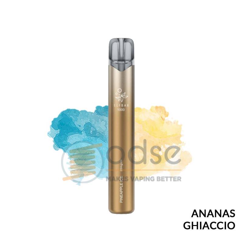 PINEAPPLE ICE POD USA E GETTA ELFBAR EB1000 - Pod usa e getta