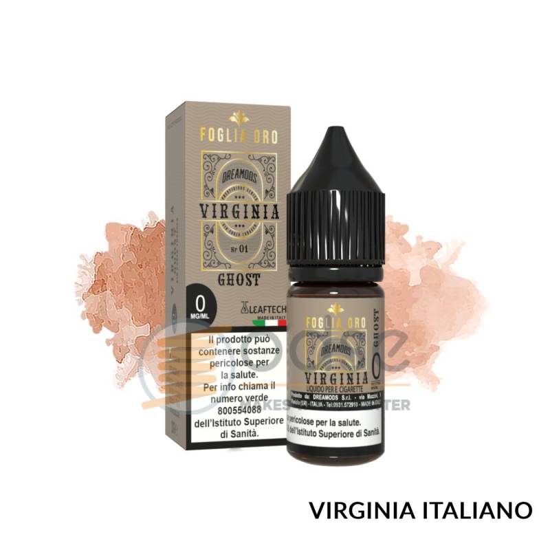 GHOST VIRGINIA LIQUIDO FOGLIA ORO DREAMODS 10 ML - 10 mL
