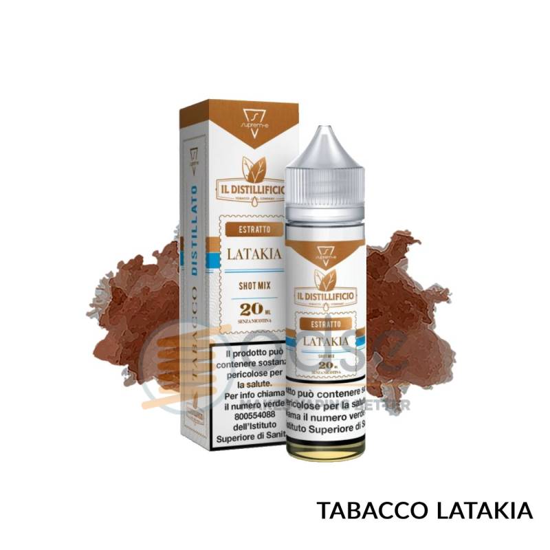 LATAKIA PREMIX IL DISTILLIFICIO SUPREM-E - Mix 'n vape