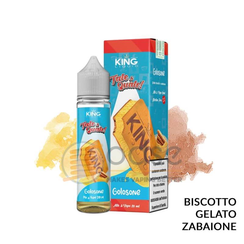 GOLOSONE PREMIX TALE E QUALE KING LIQUID - Mix 'n vape