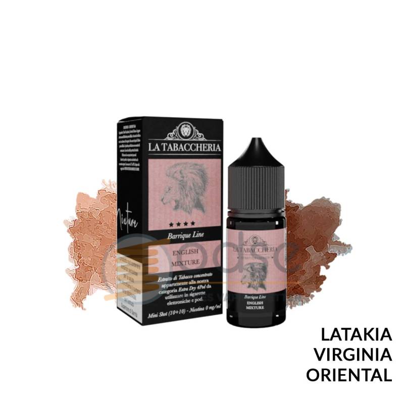 ENGLISH MIXTURE MINI PREMIX BARRIQUE LINE LA TABACCHERIA - Mini Mix 'n vape