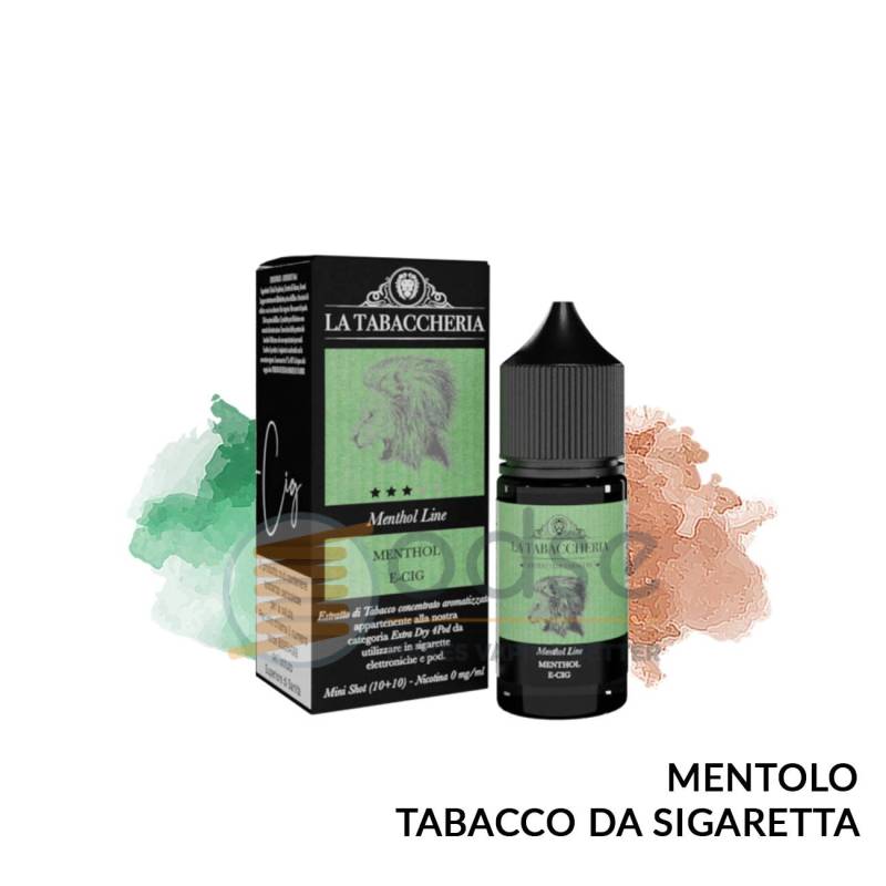MENTHOL E-CIG MINI PREMIX MENTHOL LINE LA TABACCHERIA - Mini Mix 'n vape