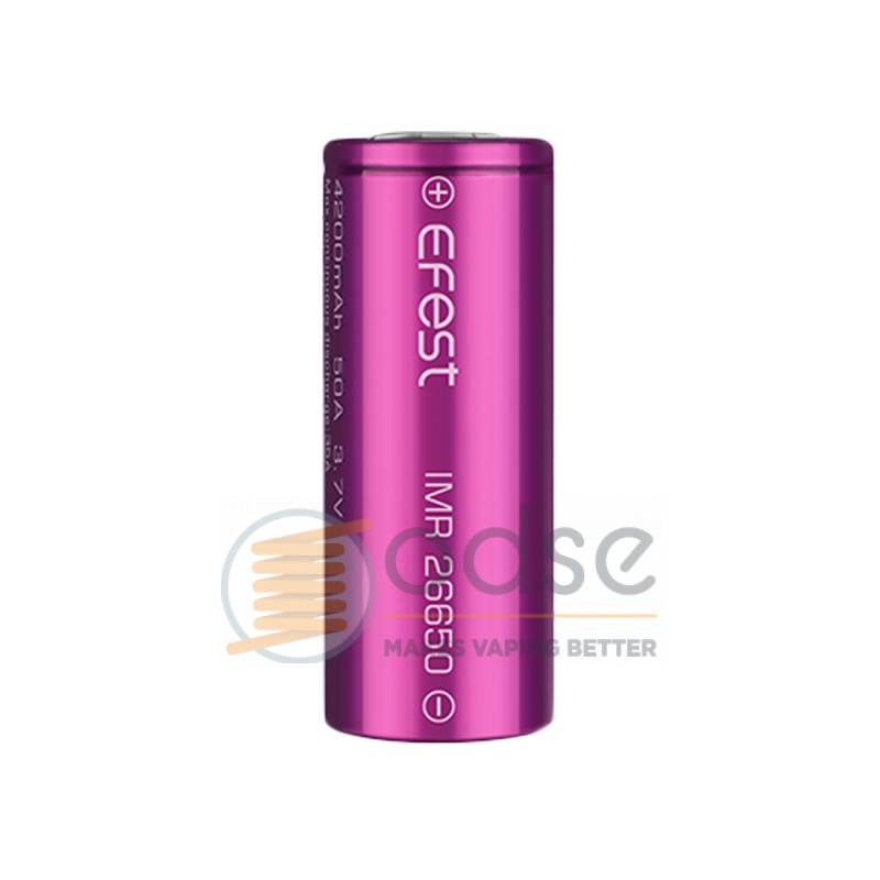 IMR 26650 4200 MAH 50A BATTERIA EFEST - PILE IMR 26650 4200 MAH 50A BATTERIA EFEST - PILE