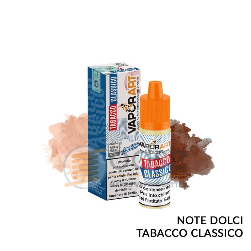 TABACCO CLASSICO MINI PREMIX VAPORART - Mini Mix 'n vape