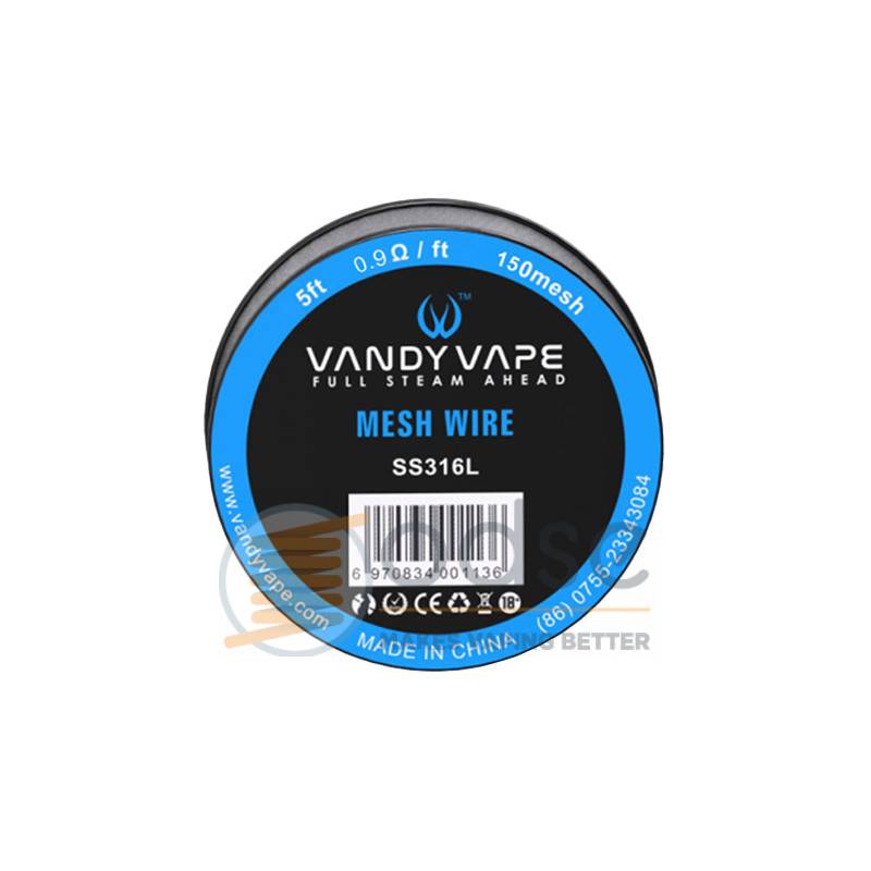 CAVO MESH SS316L VANDY VAPE - FILI E RESISTENZE
