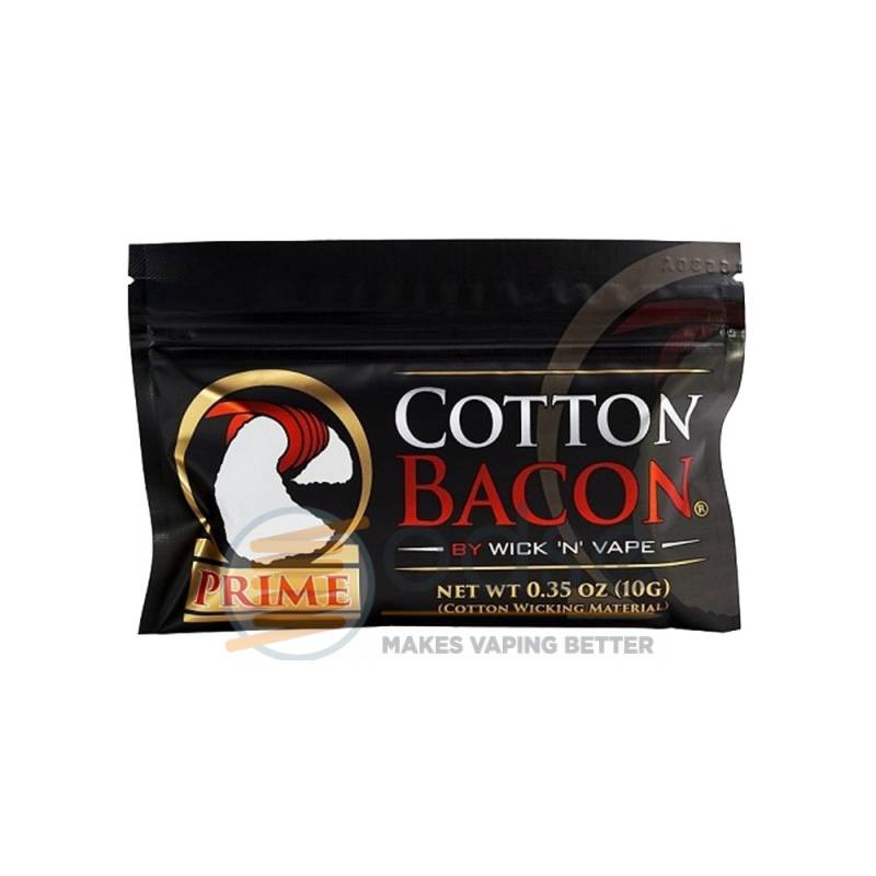 COTTON BACON PRIME COTONE WICK 'N' VAPE - FIBRE E COTONE COTTON BACON PRIME COTONE WICK 'N' VAPE - FIBRE E COTONE