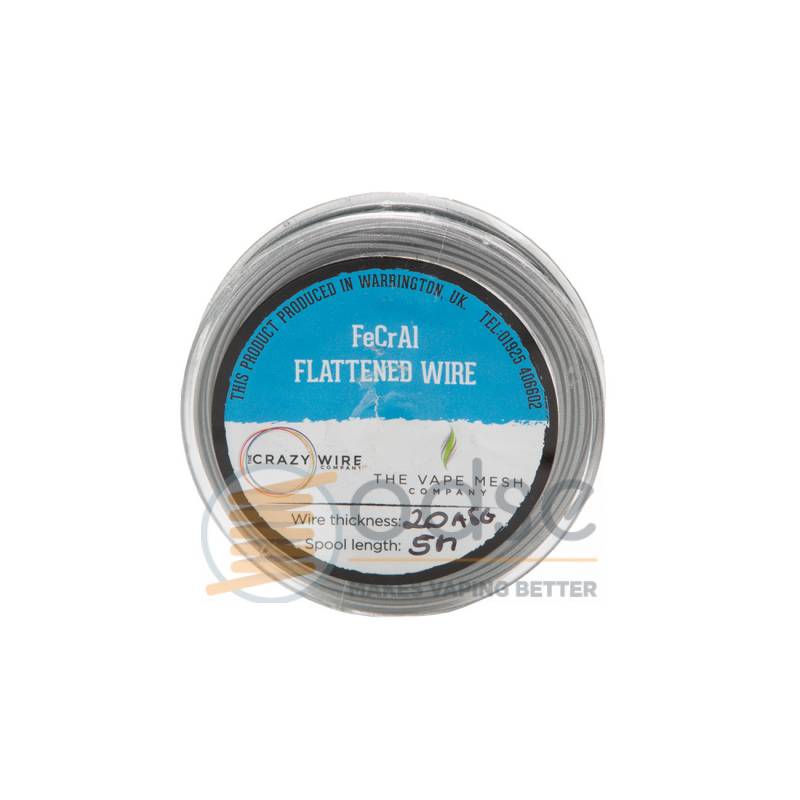 CAVO KANTHAL KA1 FLAT CLAPTON 5 M THE MESH COMPANY - FILI E RESISTENZE