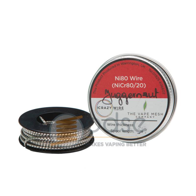 CAVO NICHROME NI80 JUGGERNAUT 5 M THE MESH COMPANY - FILI E RESISTENZE