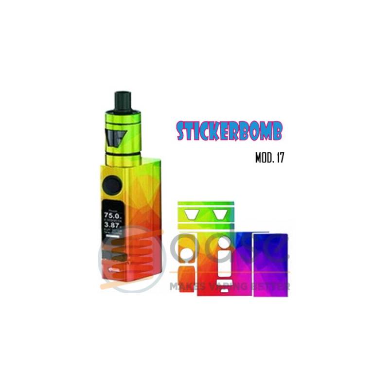 STICKER COLORATO EVIC VTWO MINI - STICKERS STICKER COLORATO EVIC VTWO MINI - STICKERS