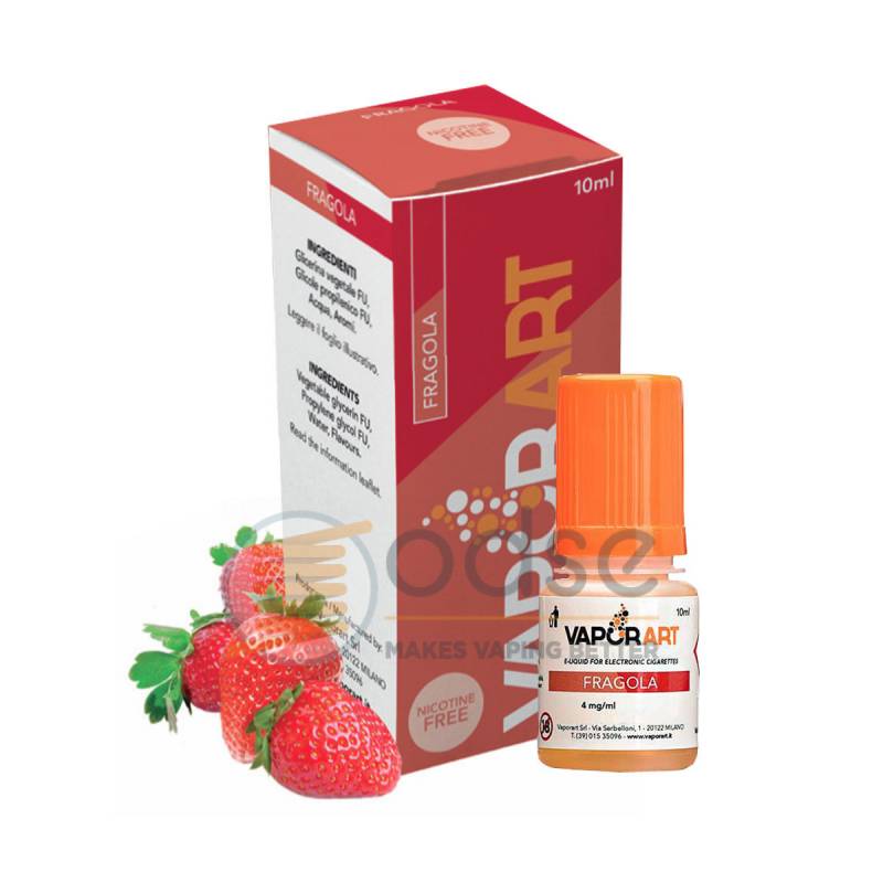 FRAGOLA LIQUIDO VAPORART 10 ML - 10 mL