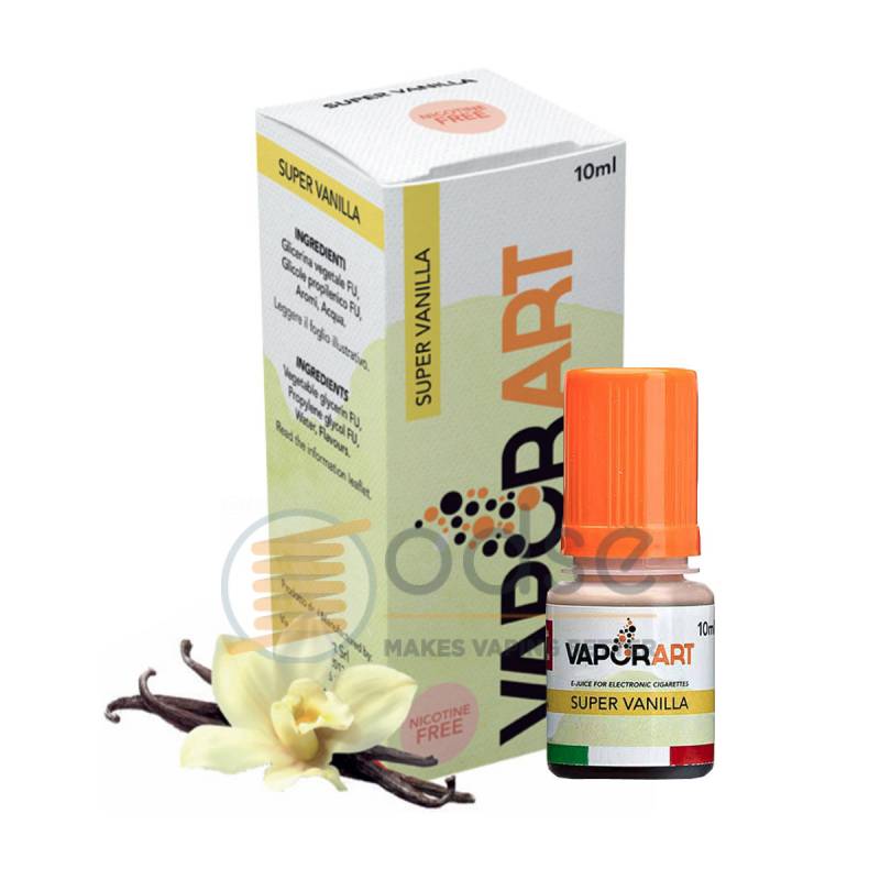 SUPER VANILLA LIQUIDO VAPORART 10 ML - 10 mL