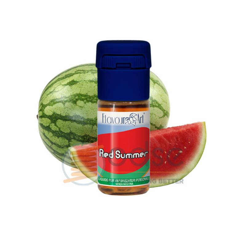 RED SUMMER LIQUIDO FLAVOURART 10 ML - 10 mL