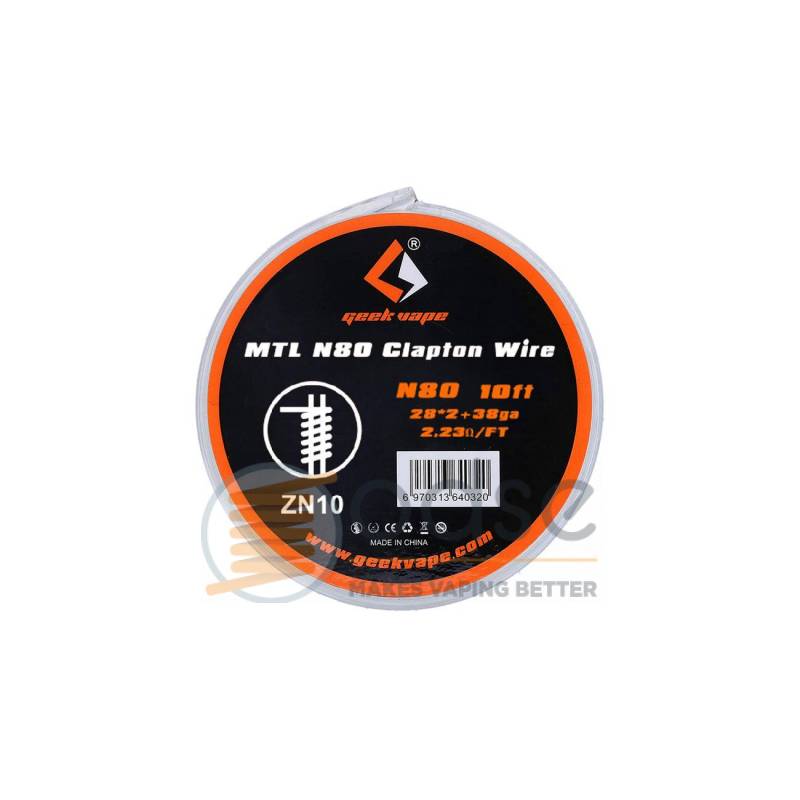 CAVO MTL N80 CLAPTON GEEKVAPE - FILI E RESISTENZE
