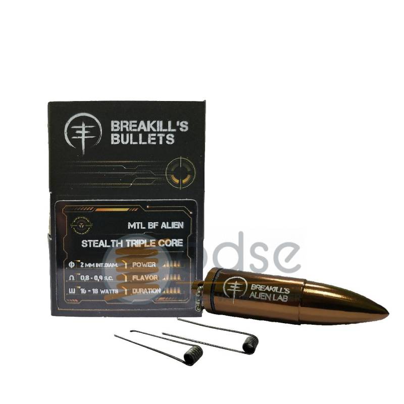 STEALTH TRIPLE CORE MTL BF ALIEN BREAKILL'S ALIEN LAB - FILI E RESISTENZE STEALTH TRIPLE CORE MTL BF ALIEN BREAKILL'S ALIEN LAB - FILI E RESISTENZE